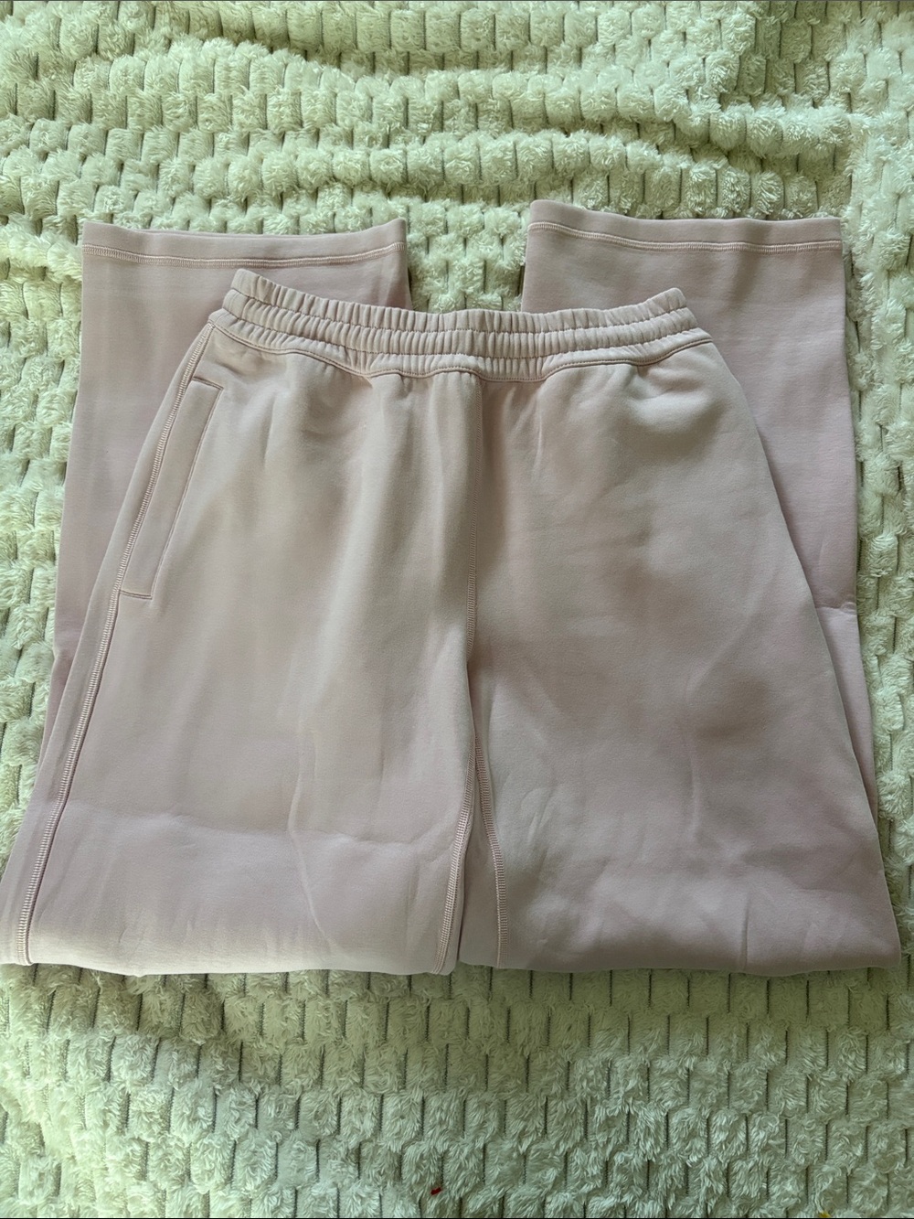 Aritzia Joggers with Elastic Waist in Cupid Pink